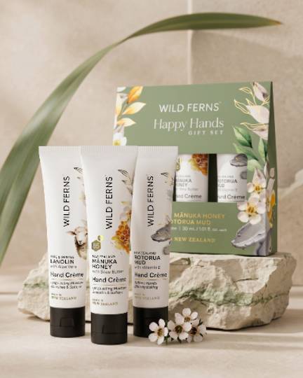 Wild Ferns Mixed Happy Hands Hand Creme